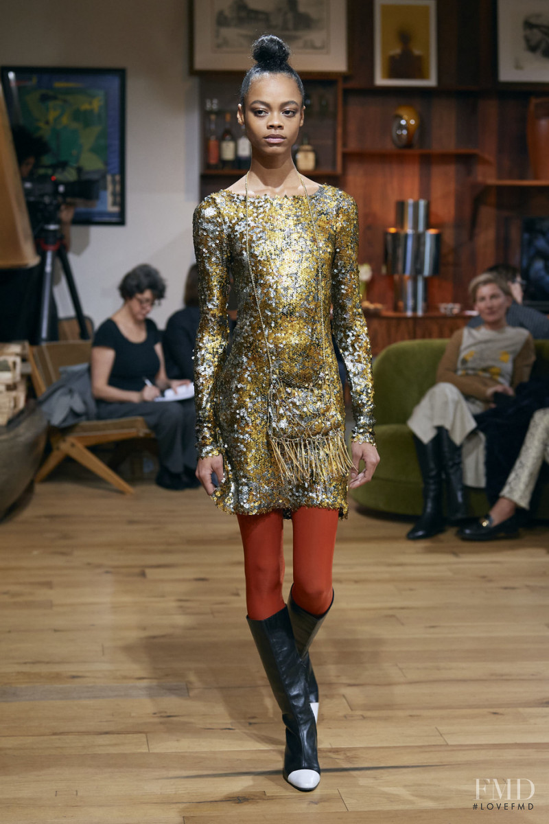 Aaliyah Hydes featured in  the Julie De Libran fashion show for Spring/Summer 2020