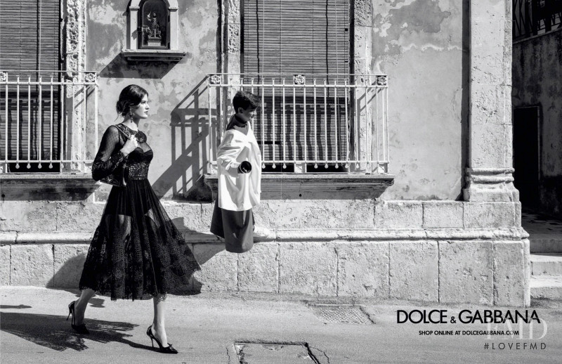 Isabeli Fontana featured in  the Dolce & Gabbana advertisement for Spring/Summer 2020