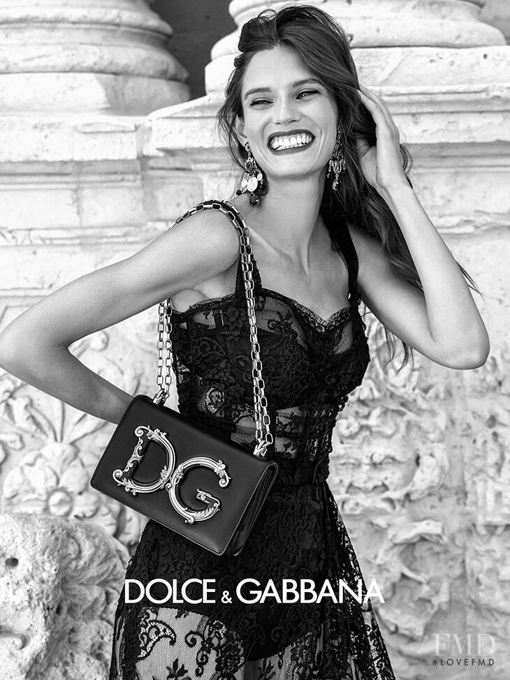 Bianca Balti featured in  the Dolce & Gabbana advertisement for Spring/Summer 2020