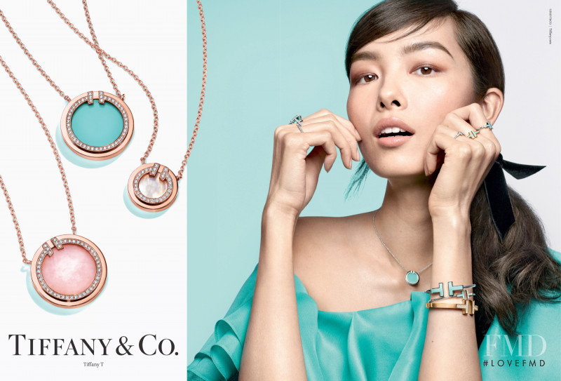 Fei Fei Sun featured in  the Tiffany & Co. advertisement for Spring/Summer 2020