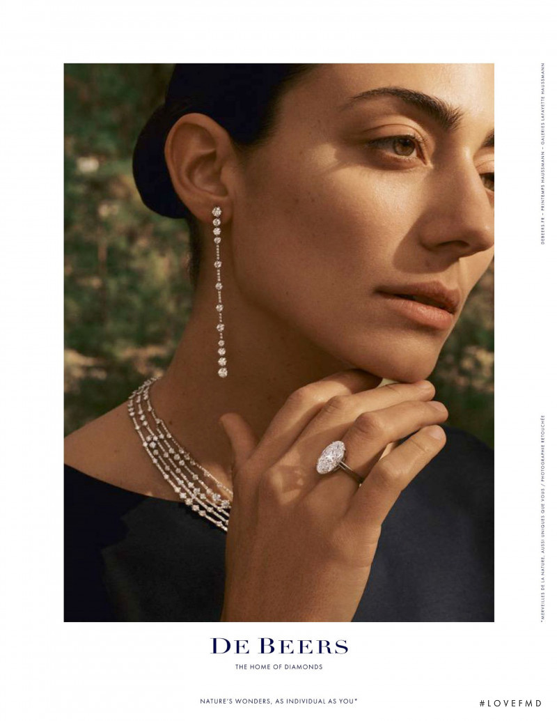 De Beers advertisement for Spring/Summer 2020