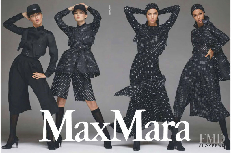 Adriana Lima featured in  the Max Mara advertisement for Spring/Summer 2020