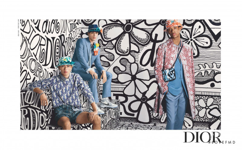 Issa Naciri featured in  the Dior Homme advertisement for Spring/Summer 2020