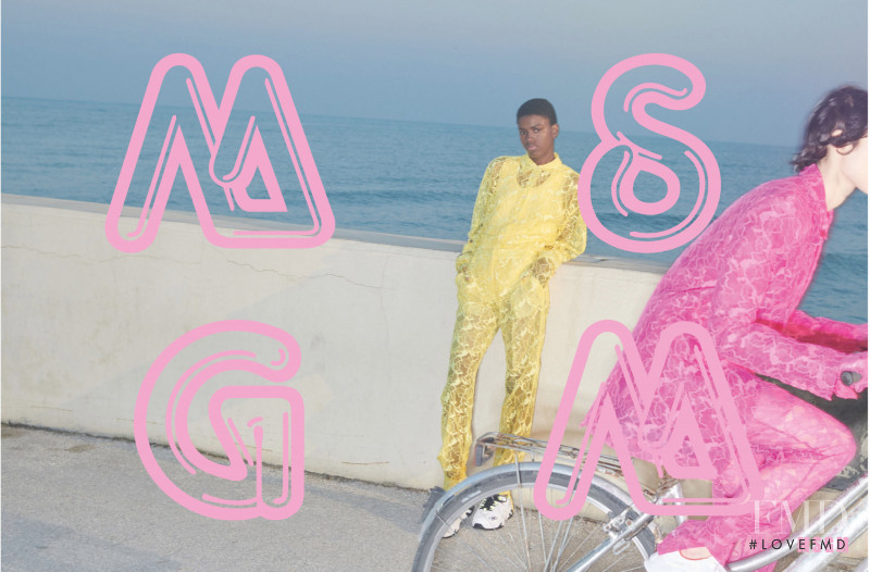 MSGM advertisement for Spring/Summer 2020