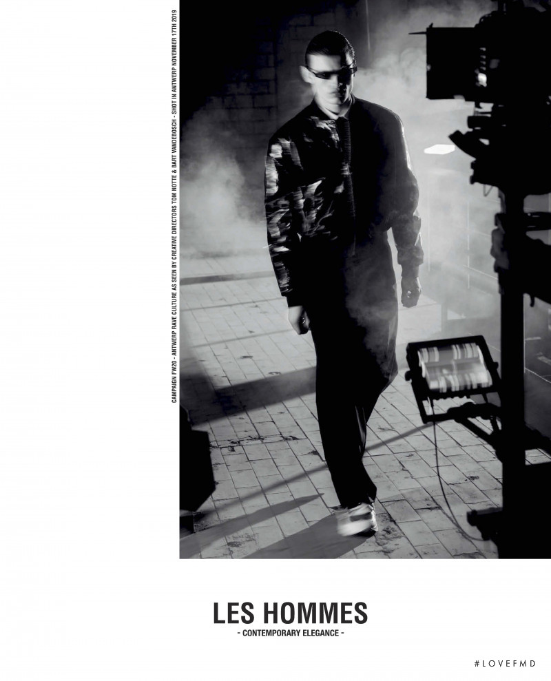 Les Hommes advertisement for Spring/Summer 2020