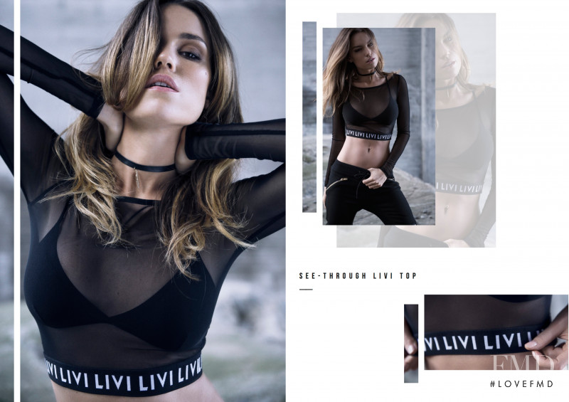 Therese Fischer featured in  the Livi lookbook for Autumn/Winter 2016