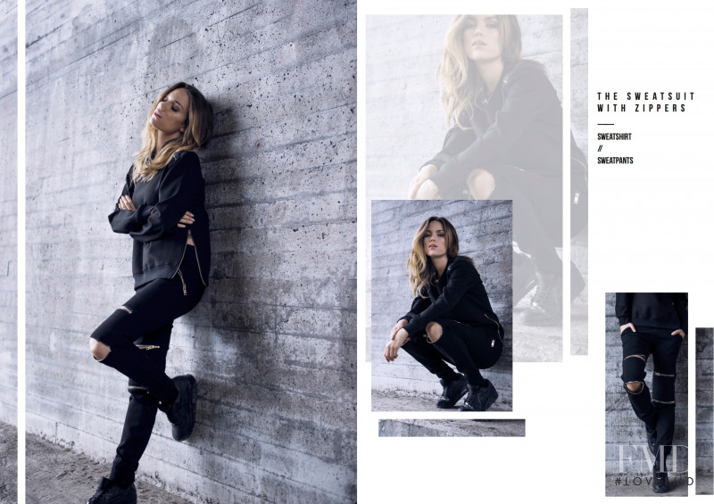 Therese Fischer featured in  the Livi lookbook for Autumn/Winter 2016