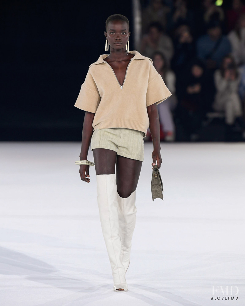 Akon Changkou featured in  the Jacquemus fashion show for Autumn/Winter 2020