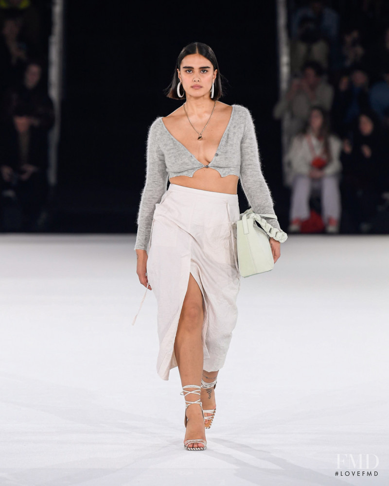 Jill Kortleve featured in  the Jacquemus fashion show for Autumn/Winter 2020