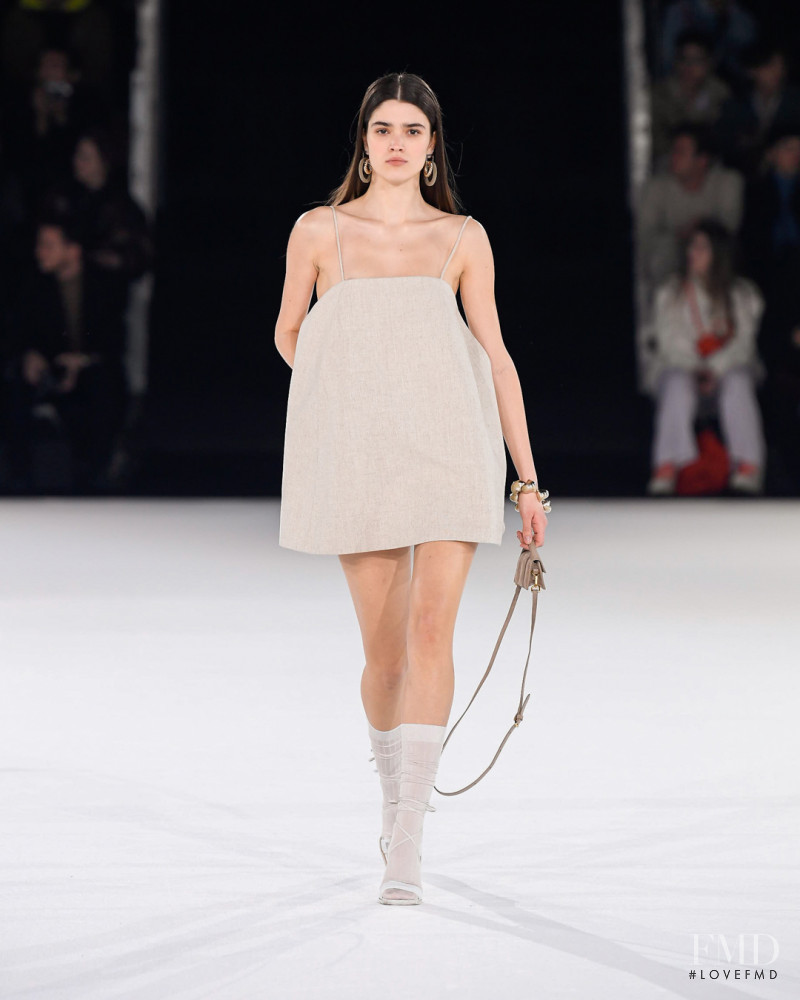 Alexandra Maria Micu featured in  the Jacquemus fashion show for Autumn/Winter 2020