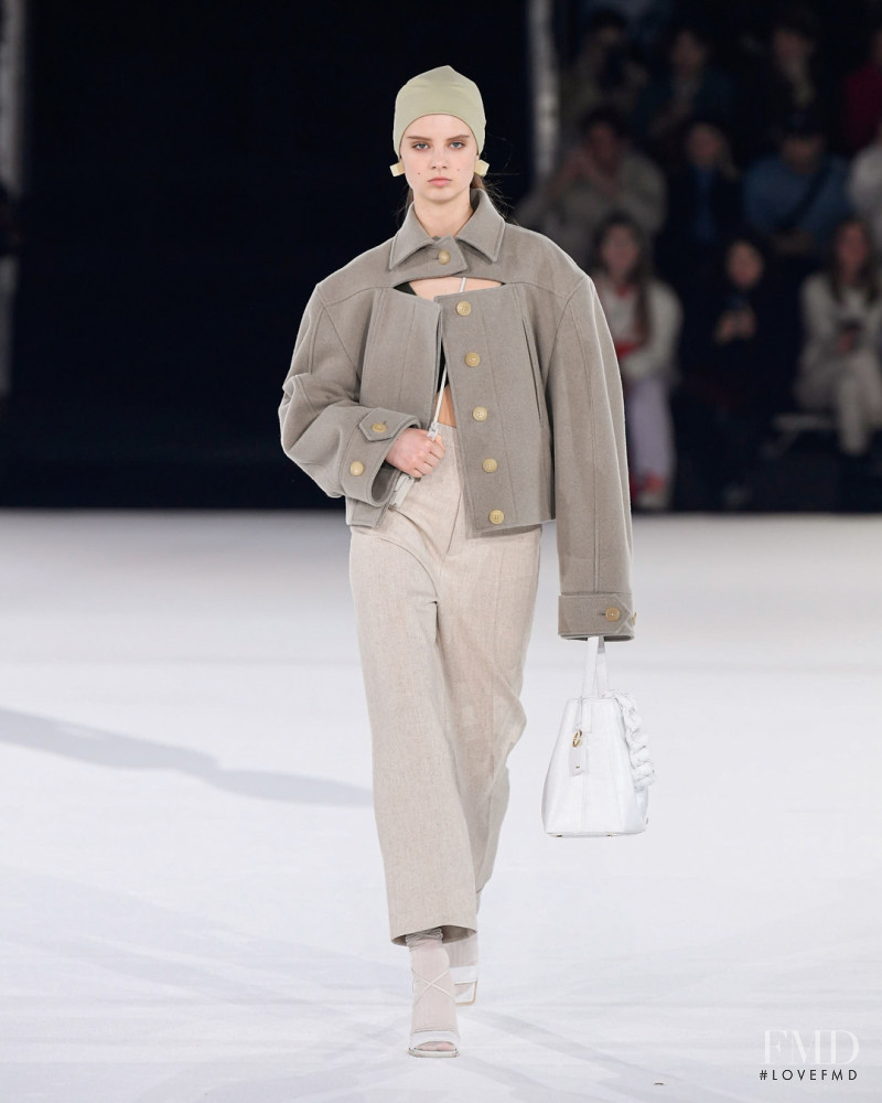 Giselle Norman featured in  the Jacquemus fashion show for Autumn/Winter 2020
