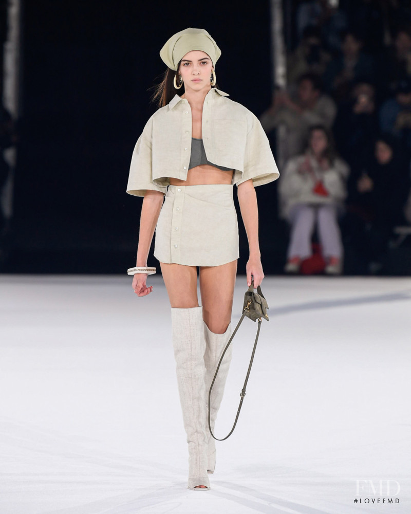 Maria Miguel featured in  the Jacquemus fashion show for Autumn/Winter 2020