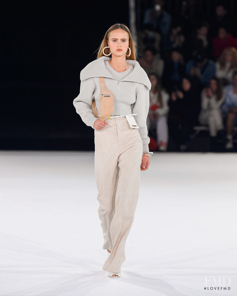 Olivia Vinten featured in  the Jacquemus fashion show for Autumn/Winter 2020