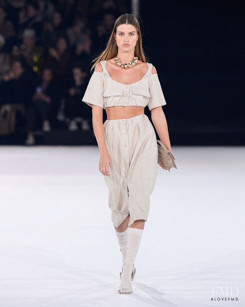 Luna Bijl featured in  the Jacquemus fashion show for Autumn/Winter 2020