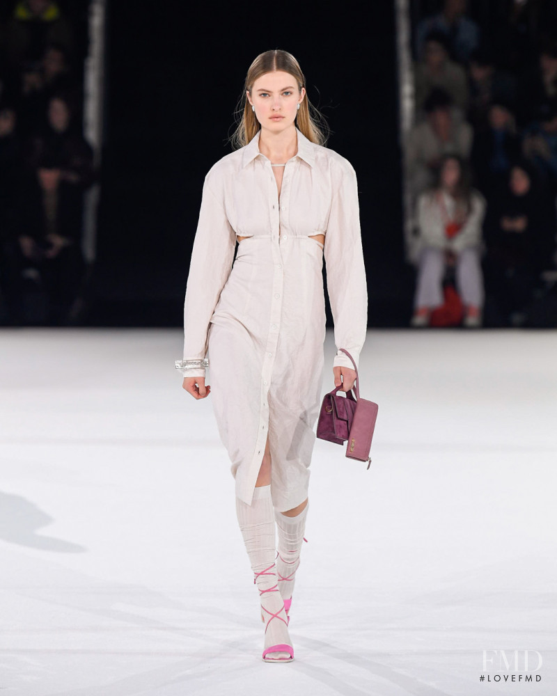 Felice Noordhoff featured in  the Jacquemus fashion show for Autumn/Winter 2020