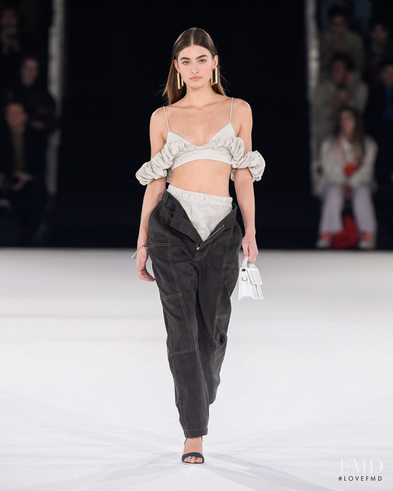 Grace Elizabeth featured in  the Jacquemus fashion show for Autumn/Winter 2020