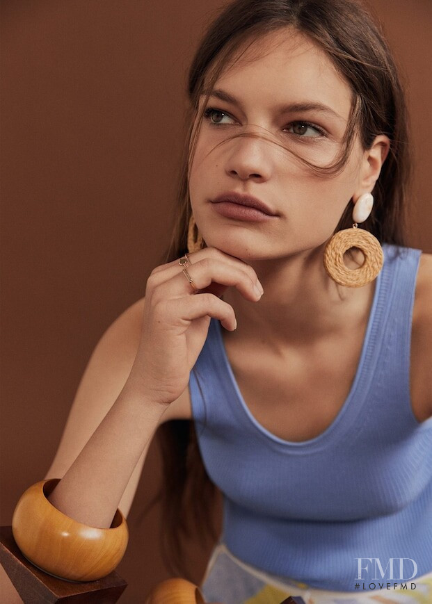 Faretta Radic featured in  the Mango lookbook for Summer 2019