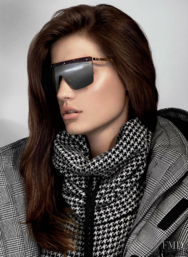 Faretta Radic featured in  the Ralph Lauren Eyewear advertisement for Autumn/Winter 2017