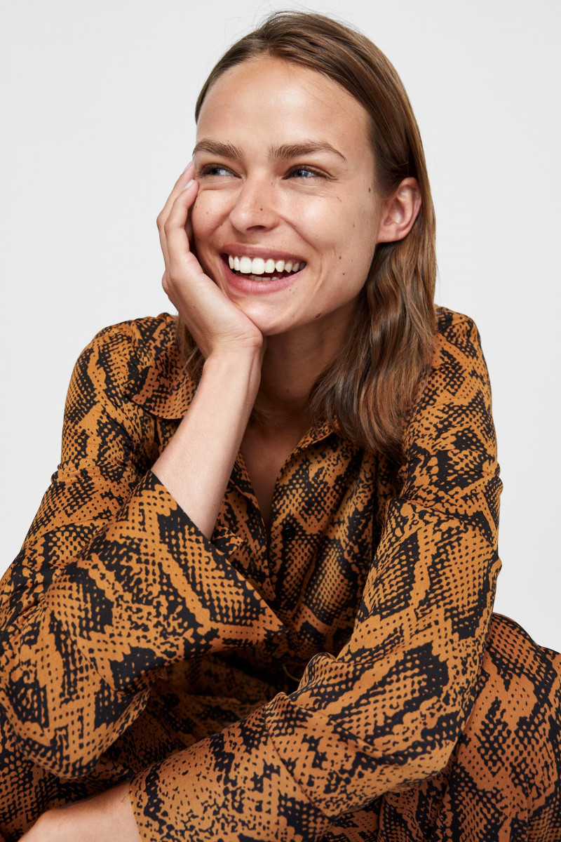 Birgit Kos featured in  the Zara catalogue for Fall 2018