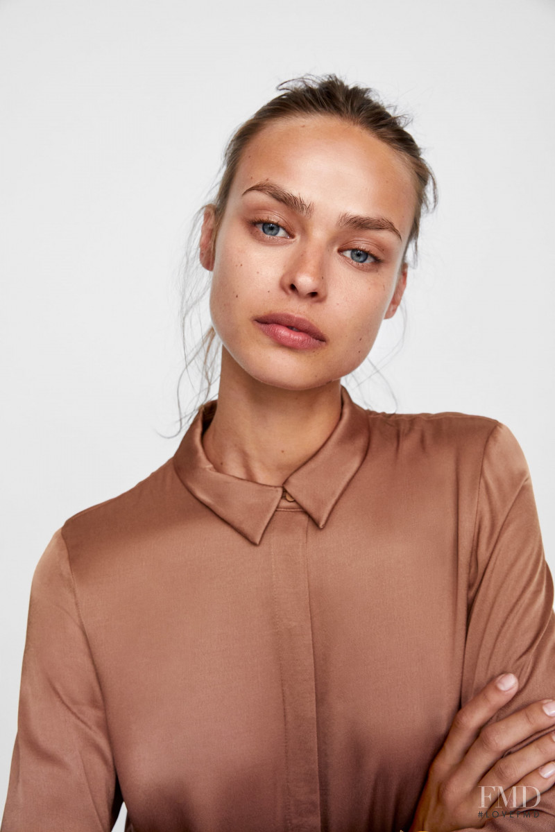 Birgit Kos featured in  the Zara catalogue for Fall 2018