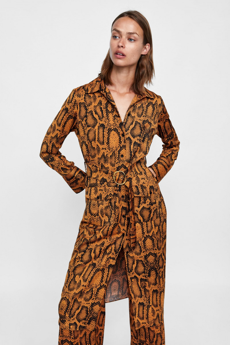 Birgit Kos featured in  the Zara catalogue for Fall 2018