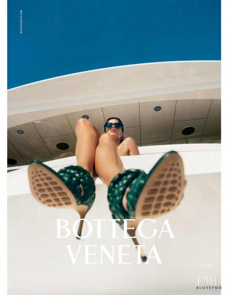 Mica Arganaraz featured in  the Bottega Veneta advertisement for Spring/Summer 2020
