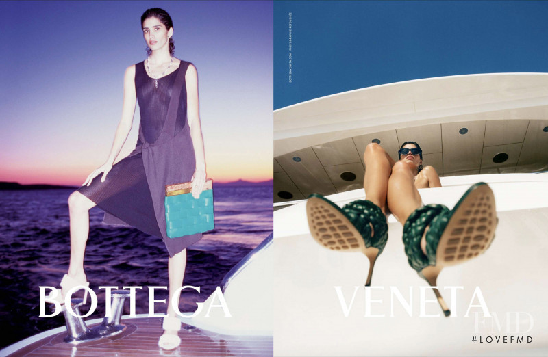 Mica Arganaraz featured in  the Bottega Veneta advertisement for Spring/Summer 2020