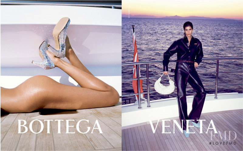 Mica Arganaraz featured in  the Bottega Veneta advertisement for Spring/Summer 2020