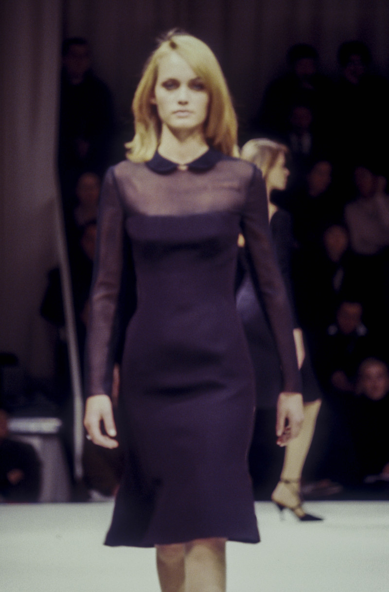 Amber Valletta featured in  the Alberta Ferretti fashion show for Autumn/Winter 1995