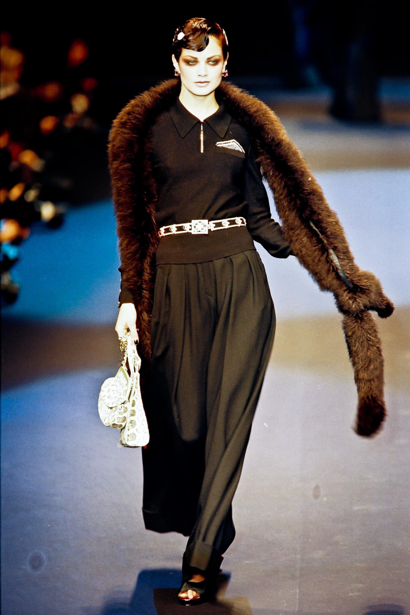 Carolyn Murphy featured in  the Sonia Rykiel fashion show for Autumn/Winter 1995