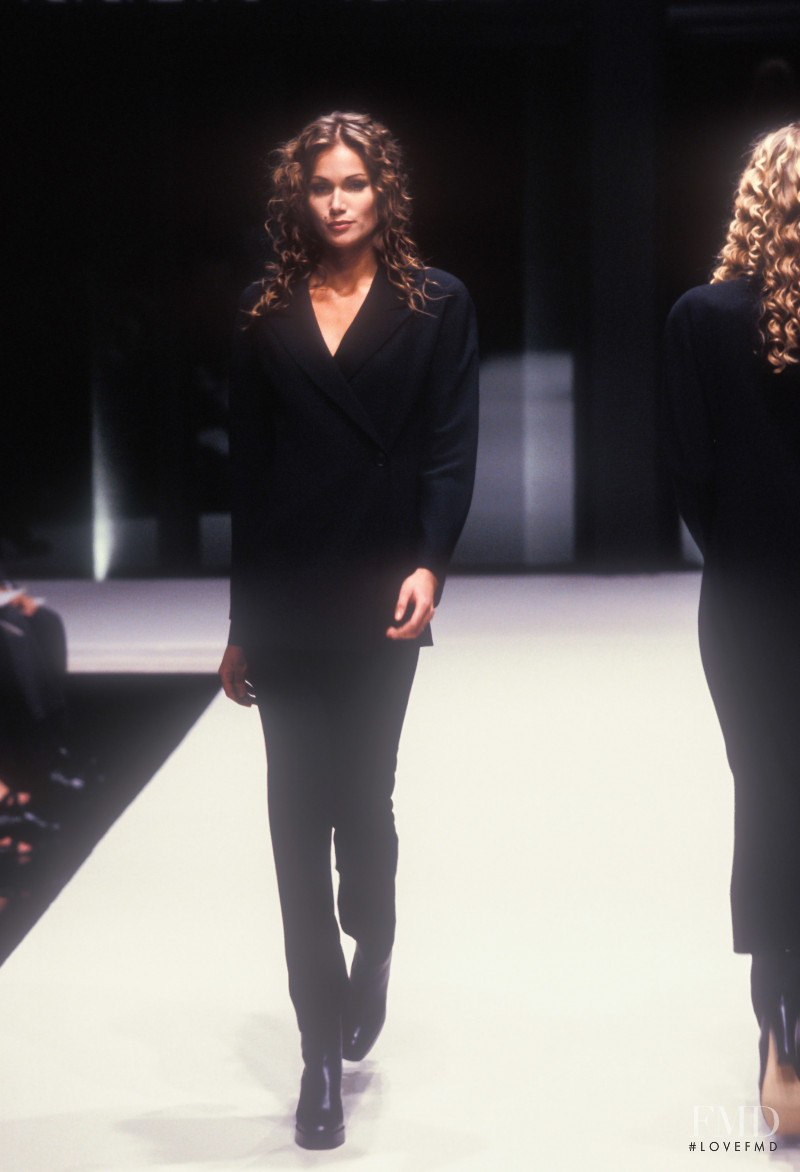 Rosemarie Wetzel featured in  the Krizia fashion show for Spring/Summer 1997