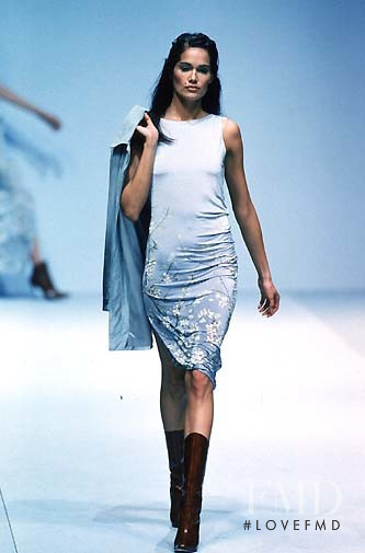 Rosemarie Wetzel featured in  the Roberto Cavalli fashion show for Spring/Summer 1998