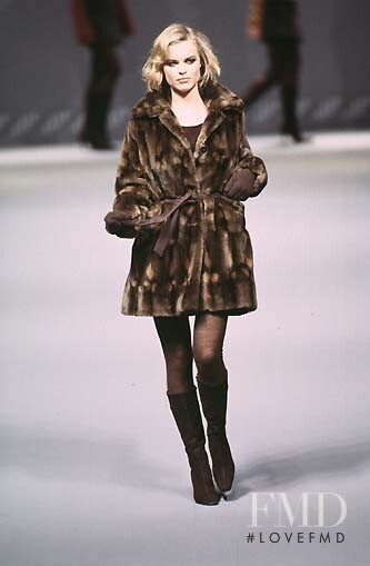 Eva Herzigova featured in  the Les Copains fashion show for Autumn/Winter 1997