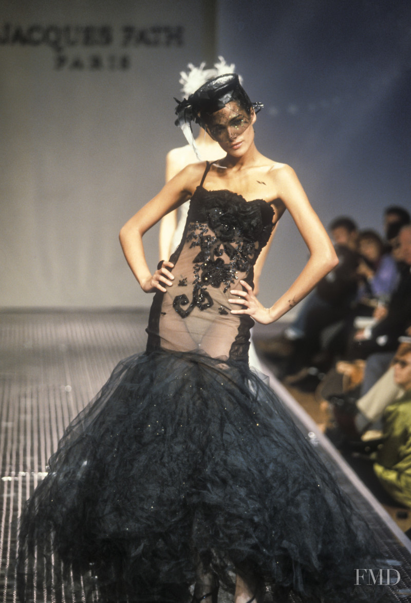 Rosemarie Wetzel featured in  the Jacques Fath fashion show for Spring/Summer 1998