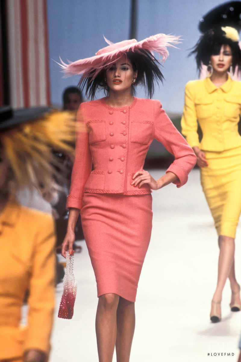 Rosemarie Wetzel featured in  the Chanel Haute Couture fashion show for Spring/Summer 1995