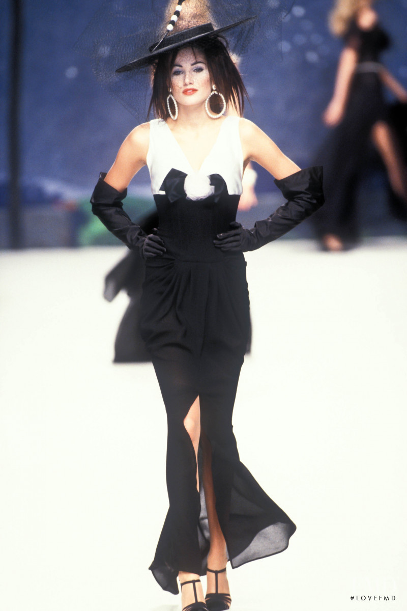 Rosemarie Wetzel featured in  the Chanel Haute Couture fashion show for Spring/Summer 1995