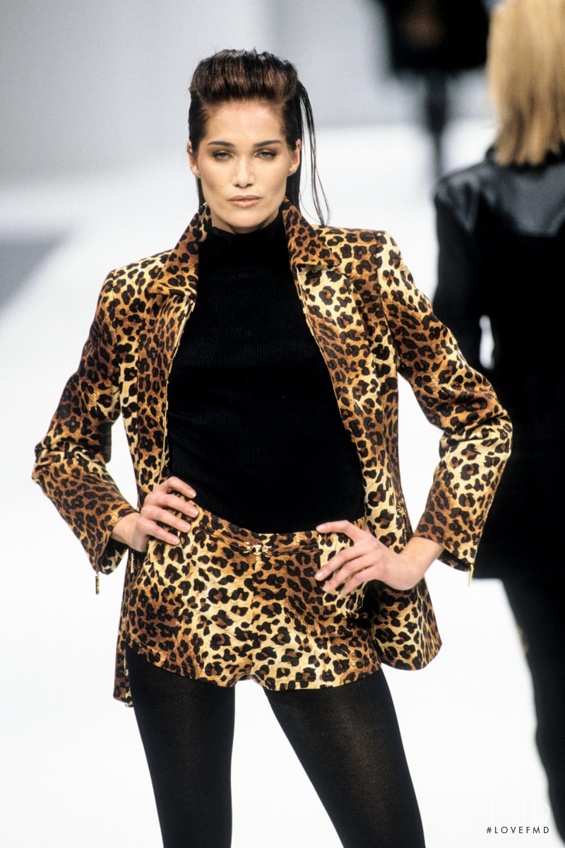 Rosemarie Wetzel featured in  the Escada fashion show for Autumn/Winter 1998