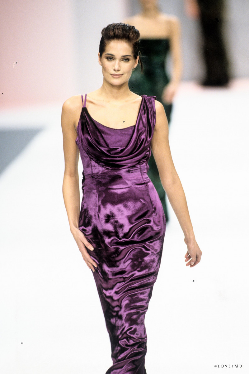 Rosemarie Wetzel featured in  the Escada fashion show for Autumn/Winter 1998
