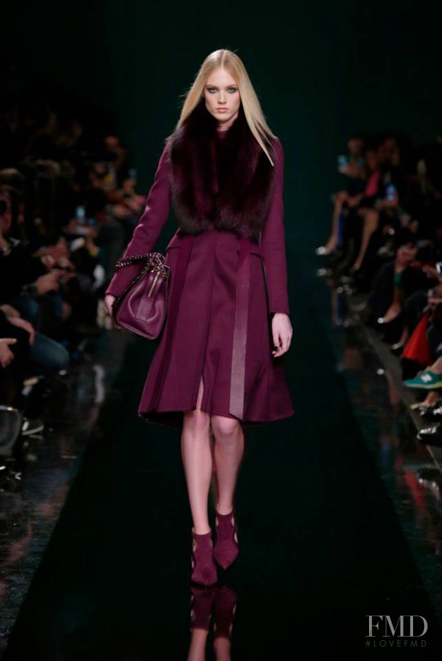 Charlene Hoegger featured in  the Elie Saab fashion show for Autumn/Winter 2014