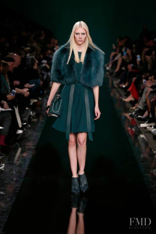 Juliana Schurig featured in  the Elie Saab fashion show for Autumn/Winter 2014