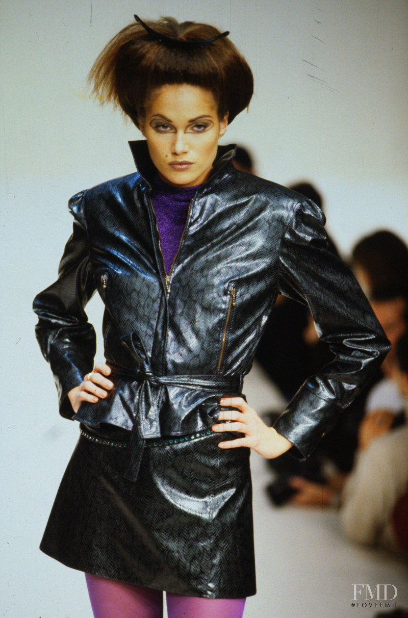 Rosemarie Wetzel featured in  the Veronique Leroy fashion show for Autumn/Winter 1995