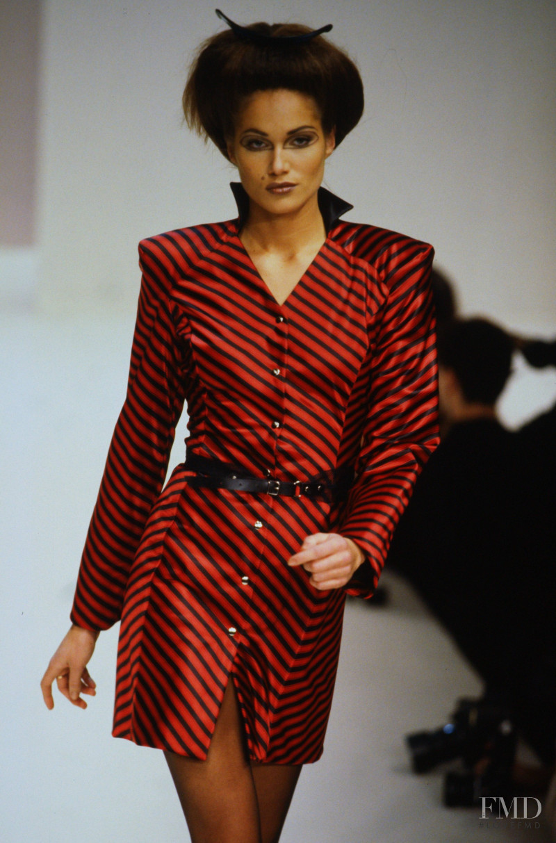 Rosemarie Wetzel featured in  the Veronique Leroy fashion show for Autumn/Winter 1995