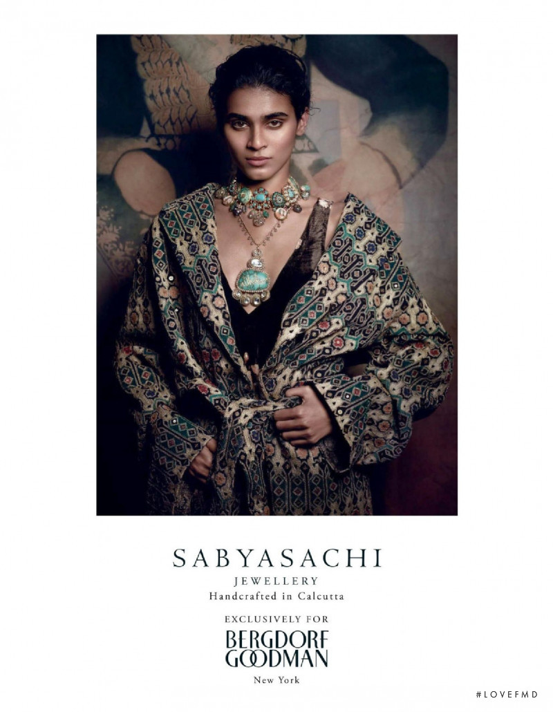 Sabyasachi Mukherjee advertisement for Spring/Summer 2020