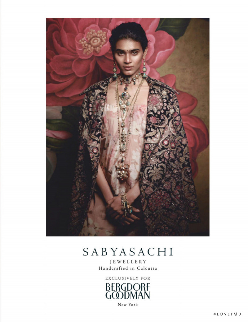 Sabyasachi Mukherjee advertisement for Spring/Summer 2020