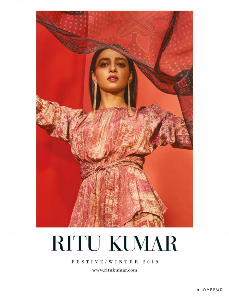 Ritu Kumar advertisement for Resort 2020