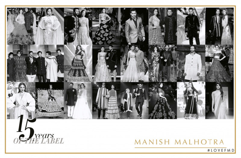 Manish Malhotra advertisement for Spring/Summer 2020