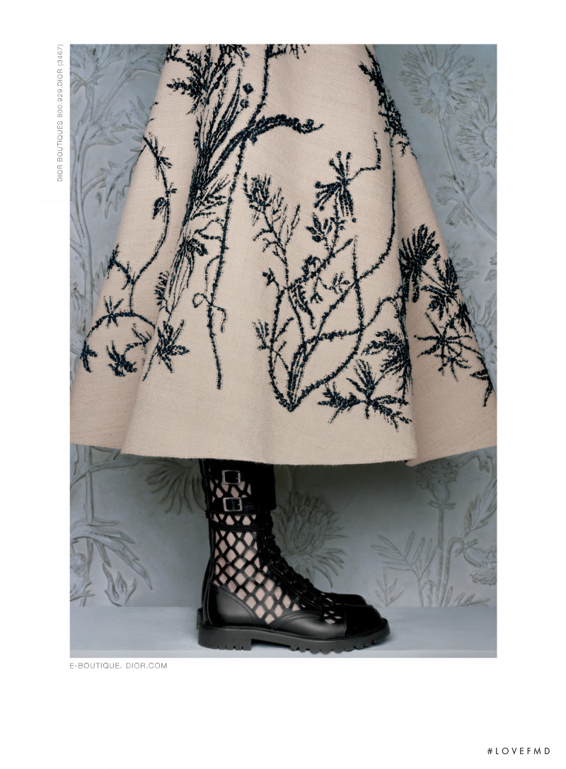 Ruth Bell featured in  the Christian Dior advertisement for Spring/Summer 2020