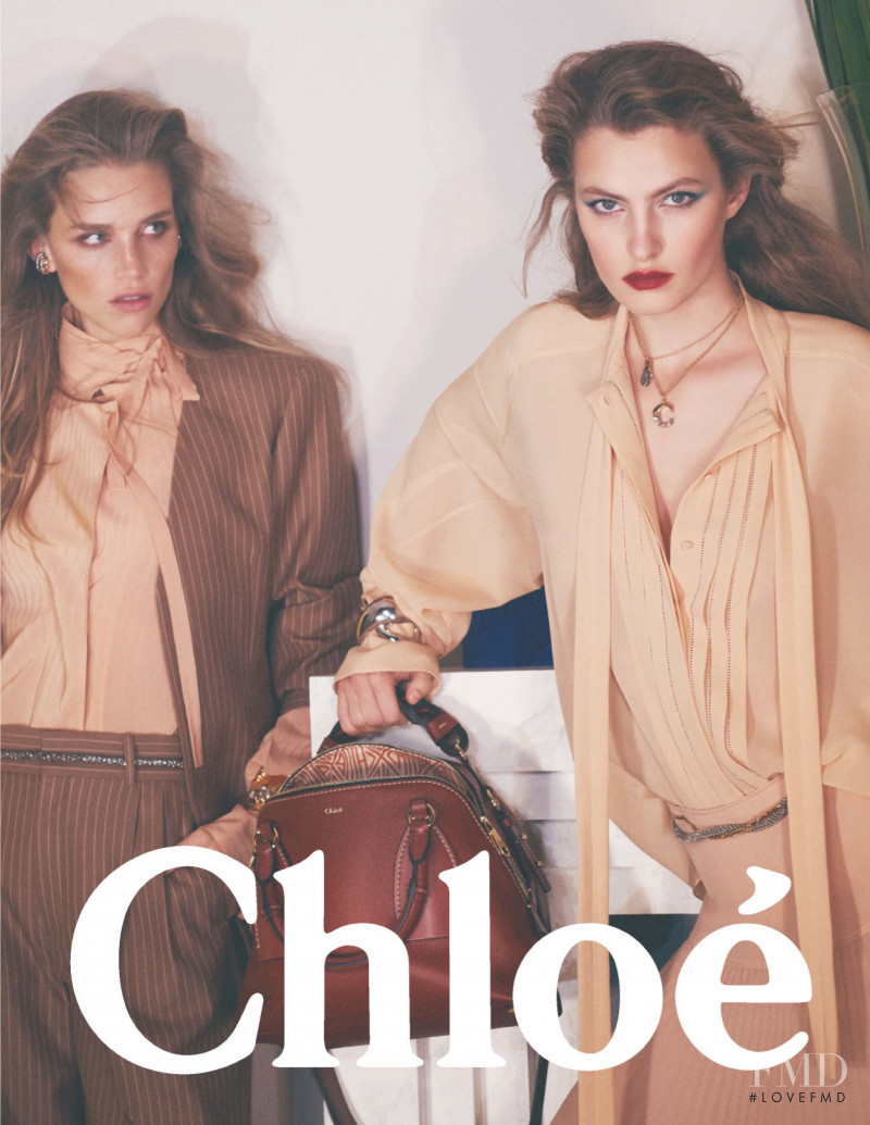 Felice Noordhoff featured in  the Chloe advertisement for Spring/Summer 2020