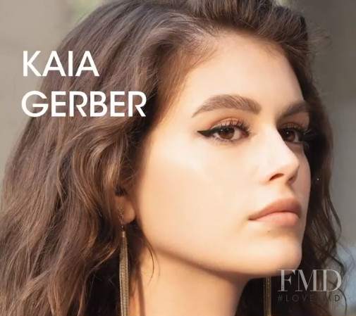 Kaia Gerber featured in  the YSL Beauty advertisement for Spring/Summer 2020