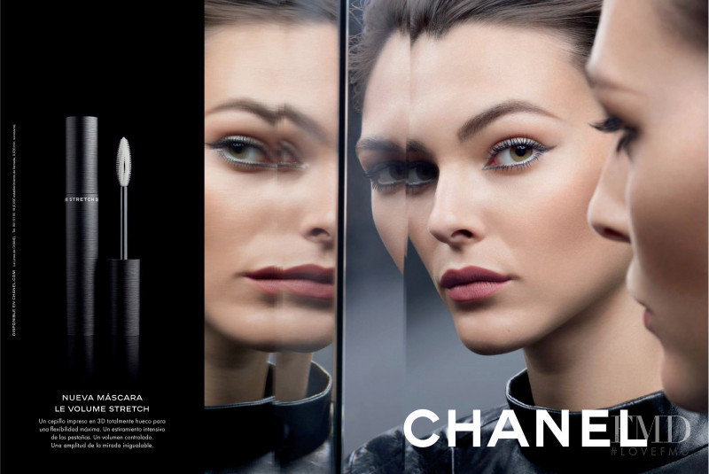 Vittoria Ceretti featured in  the Chanel Beauty advertisement for Spring/Summer 2020